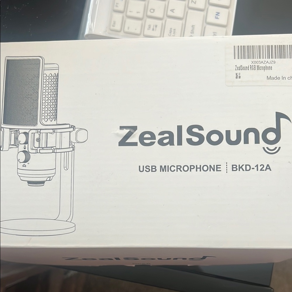USB Microphone BKD-12A - Silver